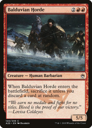 Balduvian Horde [Masters 25] | Rook's Games and More