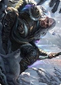 Jorn, God of Winter Art Card [Kaldheim: Art Series] | Rook's Games and More