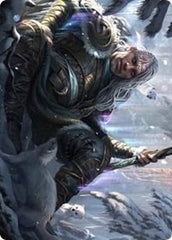 Jorn, God of Winter Art Card [Kaldheim: Art Series] | Rook's Games and More