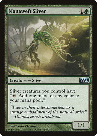 Manaweft Sliver [Magic 2014] | Rook's Games and More