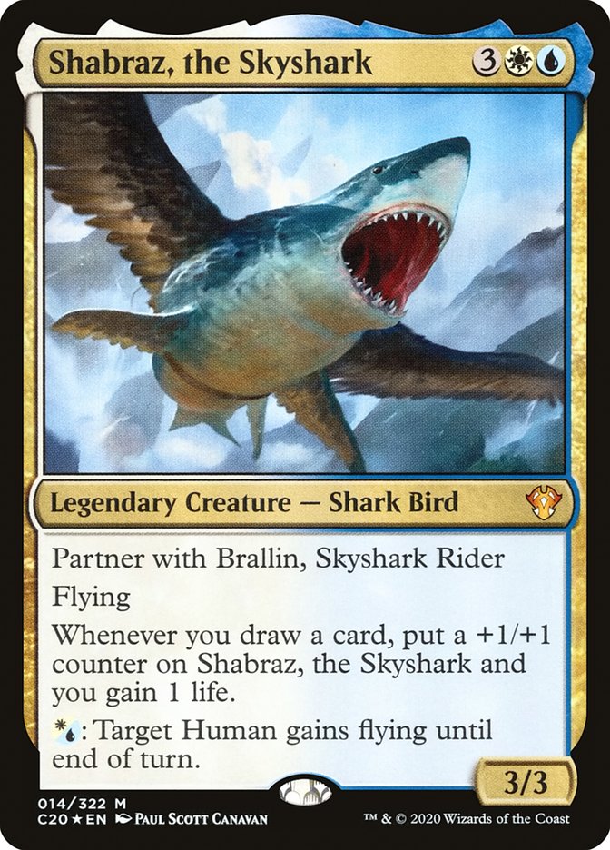 Shabraz, the Skyshark [Commander 2020] | Rook's Games and More