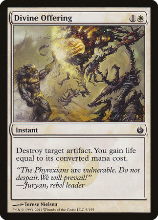 Divine Offering [Mirrodin Besieged] | Rook's Games and More