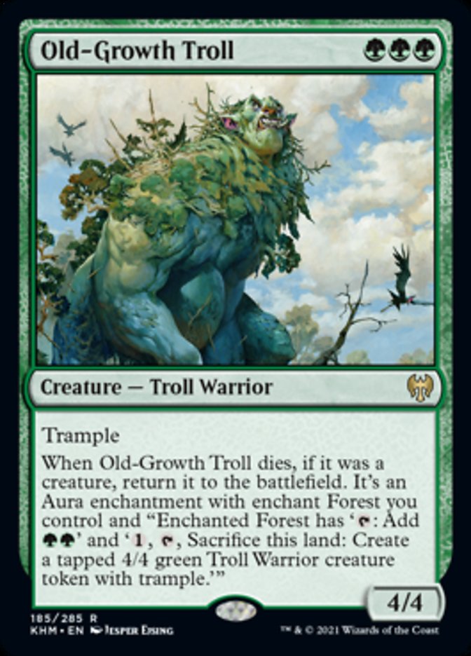 Old-Growth Troll [Kaldheim] | Rook's Games and More
