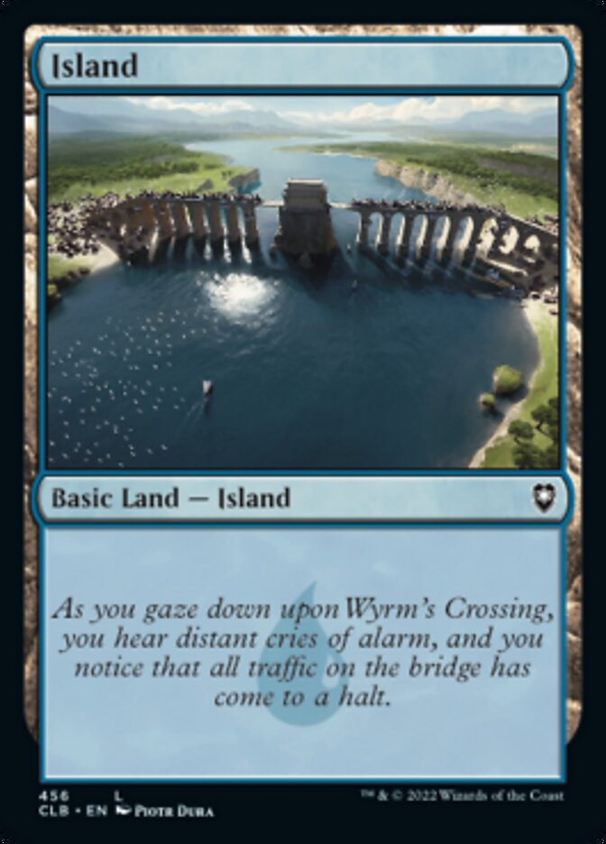 Island (456) [Commander Legends: Battle for Baldur's Gate] | Rook's Games and More