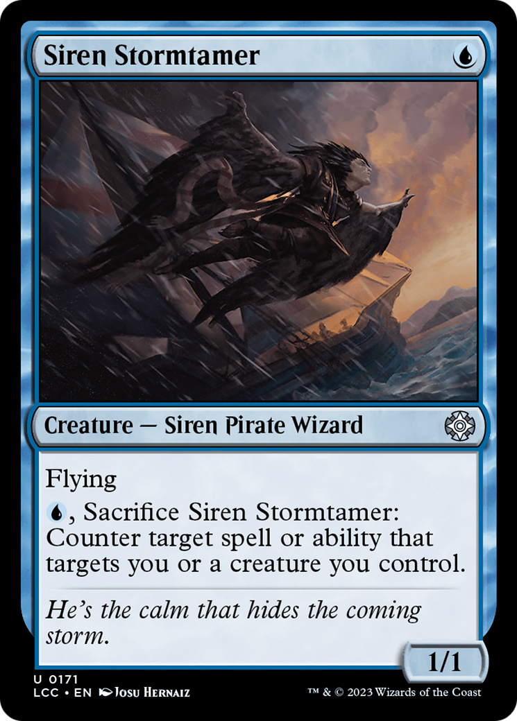 Siren Stormtamer [The Lost Caverns of Ixalan Commander] | Rook's Games and More