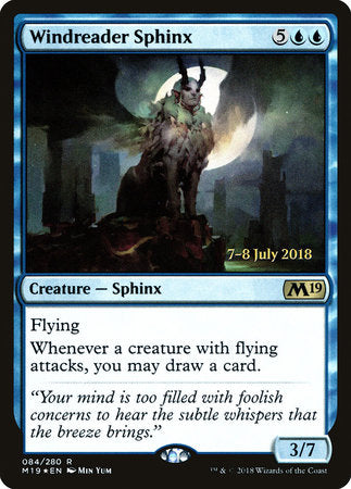 Windreader Sphinx [Core Set 2019 Promos] | Rook's Games and More
