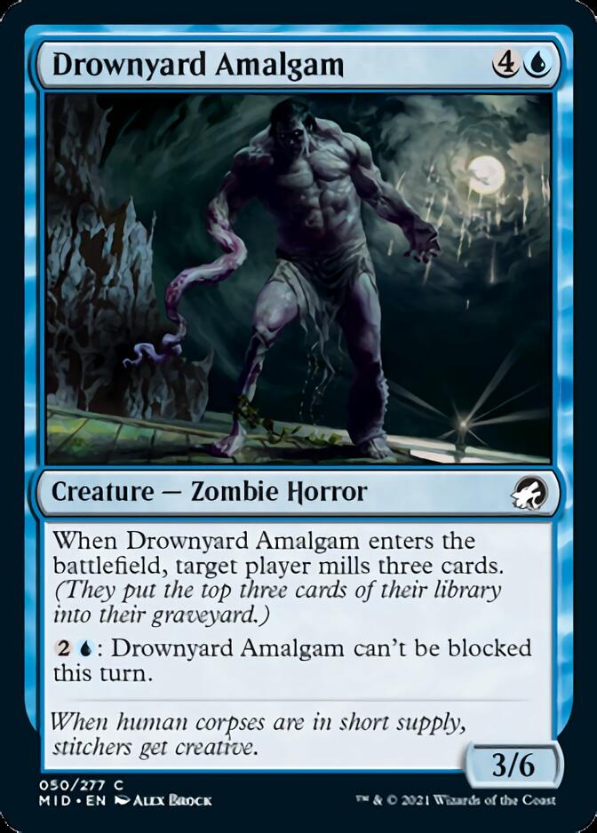 Drownyard Amalgam [Innistrad: Midnight Hunt] | Rook's Games and More
