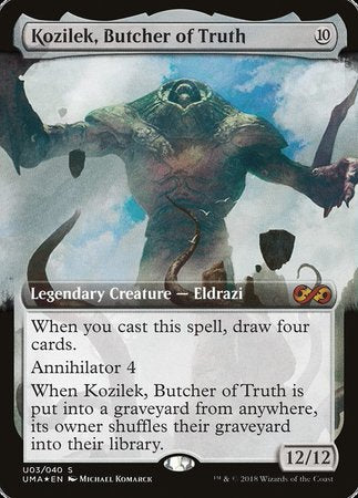 Kozilek, Butcher of Truth [Ultimate Box Topper] | Rook's Games and More