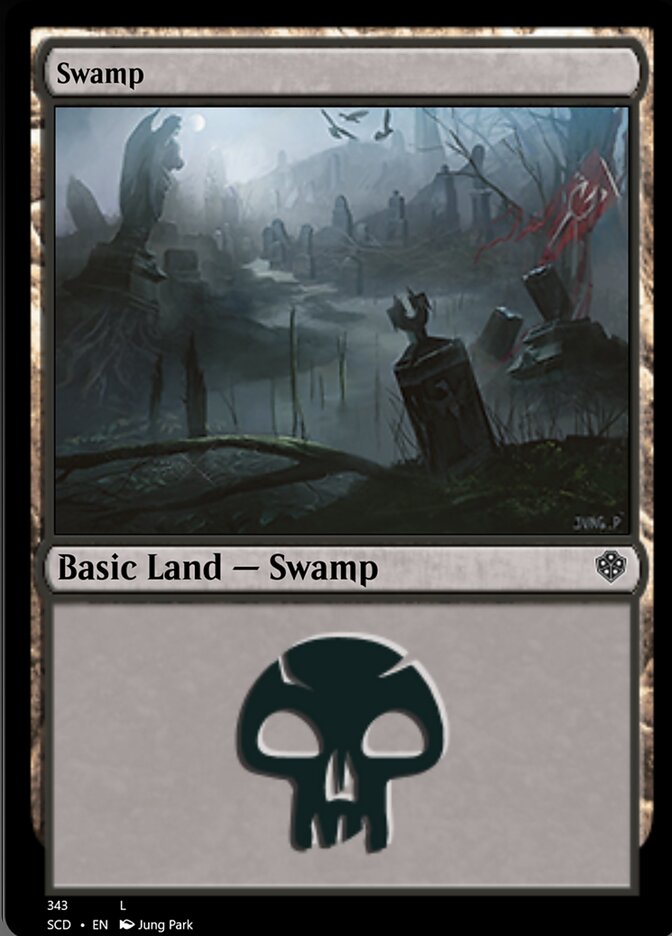 Swamp (343) [Starter Commander Decks] | Rook's Games and More