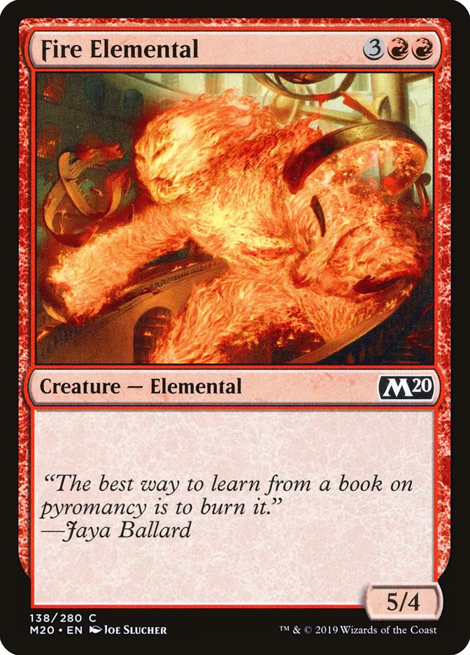 Fire Elemental [Core Set 2020] | Rook's Games and More