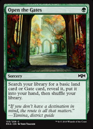 Open the Gates [Ravnica Allegiance] | Rook's Games and More