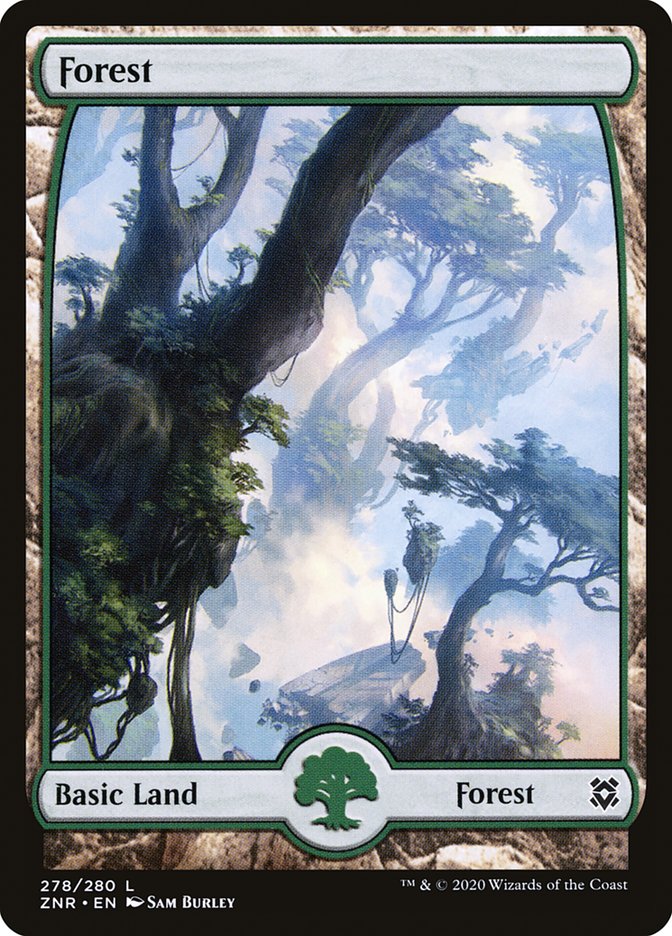 Forest (278) [Zendikar Rising] | Rook's Games and More