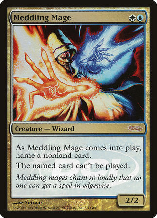 Meddling Mage [Judge Gift Cards 2006] | Rook's Games and More