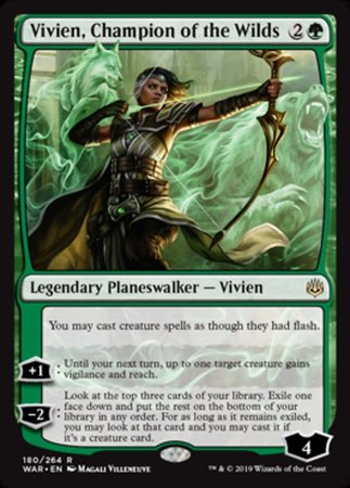 Vivien, Champion of the Wilds [War of the Spark] | Rook's Games and More