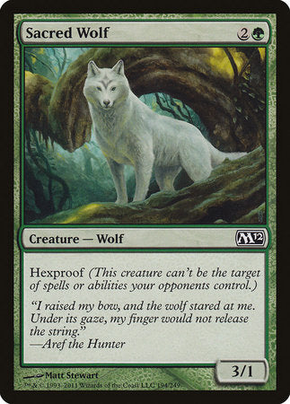 Sacred Wolf [Magic 2012] | Rook's Games and More