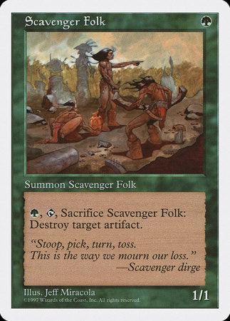 Scavenger Folk [Fifth Edition] | Rook's Games and More