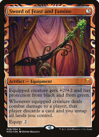 Sword of Feast and Famine [Kaladesh Inventions] | Rook's Games and More