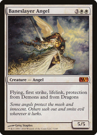 Baneslayer Angel [Magic 2011] | Rook's Games and More