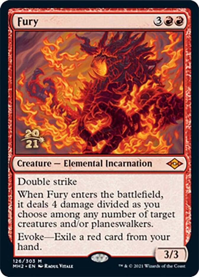 Fury [Modern Horizons 2 Prerelease Promos] | Rook's Games and More