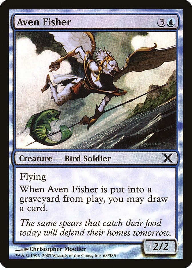 Aven Fisher (Premium Foil) [Tenth Edition] | Rook's Games and More