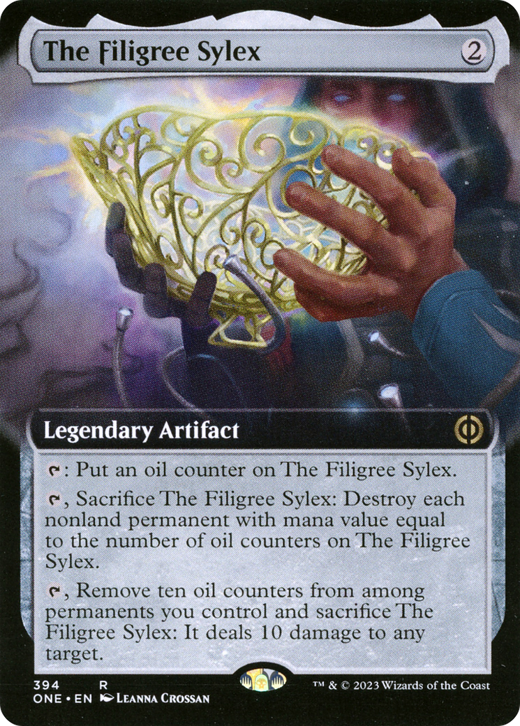 The Filigree Sylex (Extended Art) [Phyrexia: All Will Be One] | Rook's Games and More