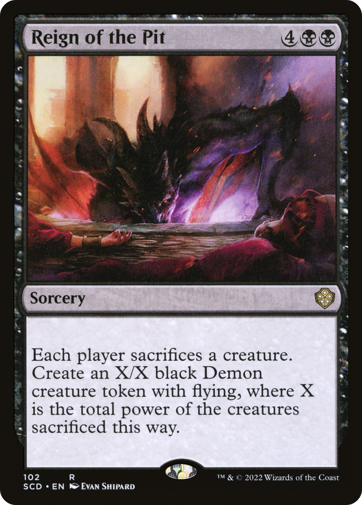 Reign of the Pit [Starter Commander Decks] | Rook's Games and More