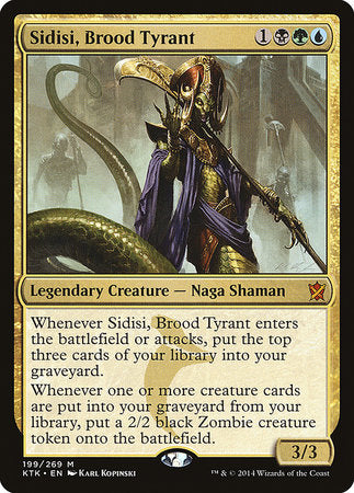 Sidisi, Brood Tyrant [Khans of Tarkir] | Rook's Games and More