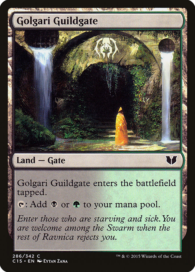 Golgari Guildgate [Commander 2015] | Rook's Games and More