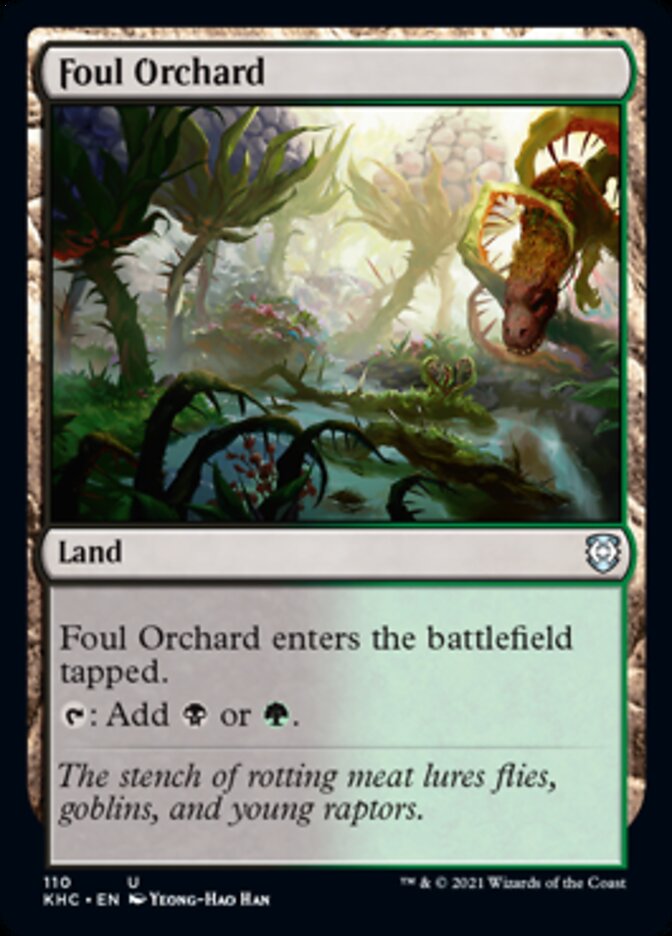 Foul Orchard [Kaldheim Commander] | Rook's Games and More