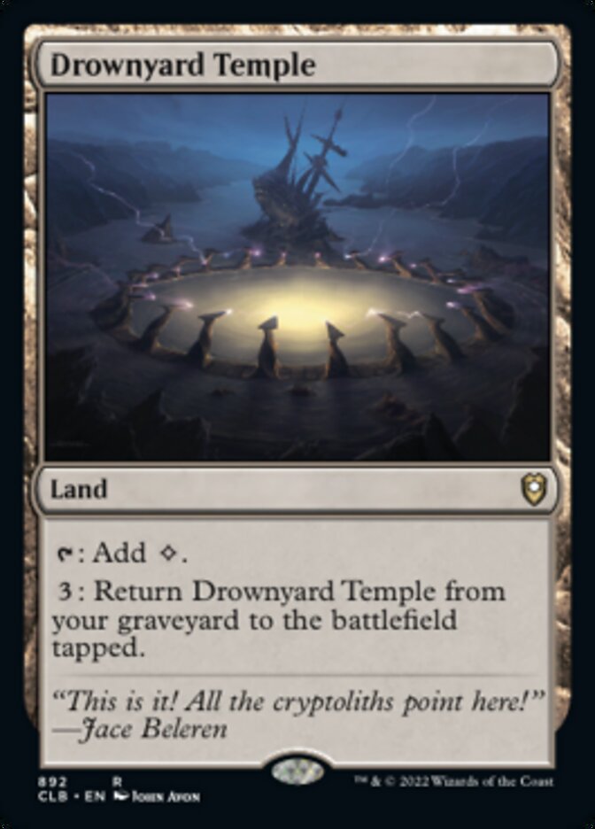 Drownyard Temple [Commander Legends: Battle for Baldur's Gate] | Rook's Games and More