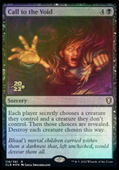 Call to the Void [Commander Legends: Battle for Baldur's Gate Prerelease Promos]
