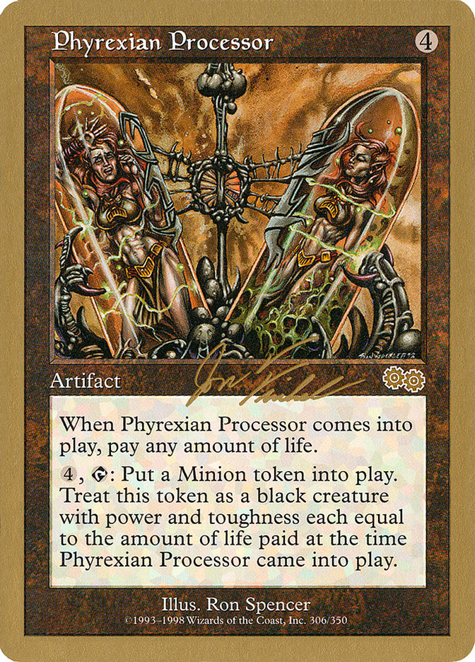 Phyrexian Processor (Jon Finkel) [World Championship Decks 2000] | Rook's Games and More