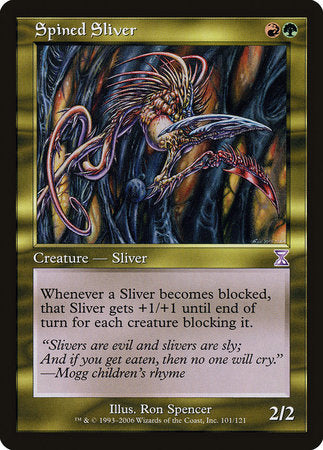 Spined Sliver [Time Spiral Timeshifted] | Rook's Games and More